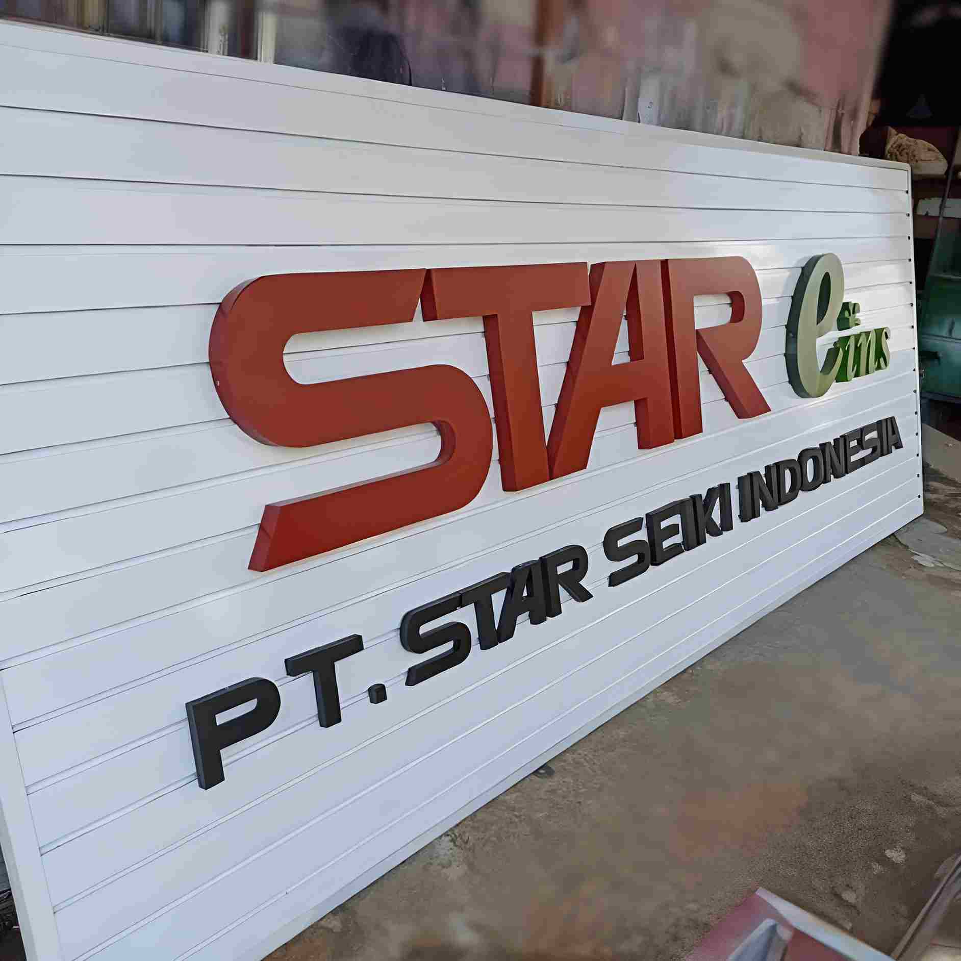 Jasa Huruf Timbul Cilacap